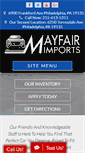 Mobile Screenshot of mayfairimports.com